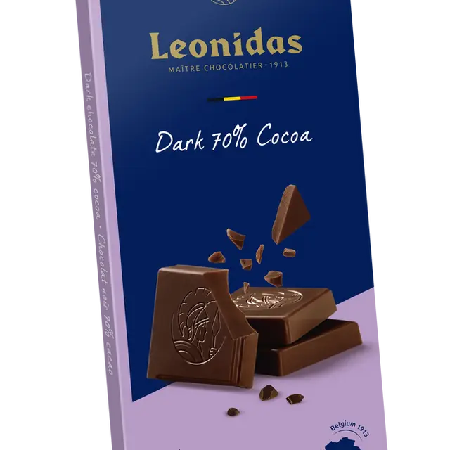 Tabletas de chocolate Leonidas 100g