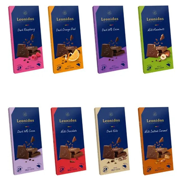 Tabletas de chocolate Leonidas 100g