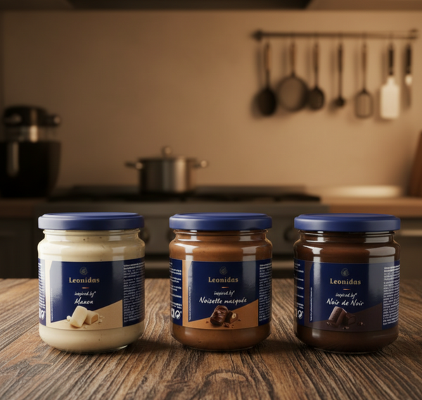 Crema para untar Leonidas 300g